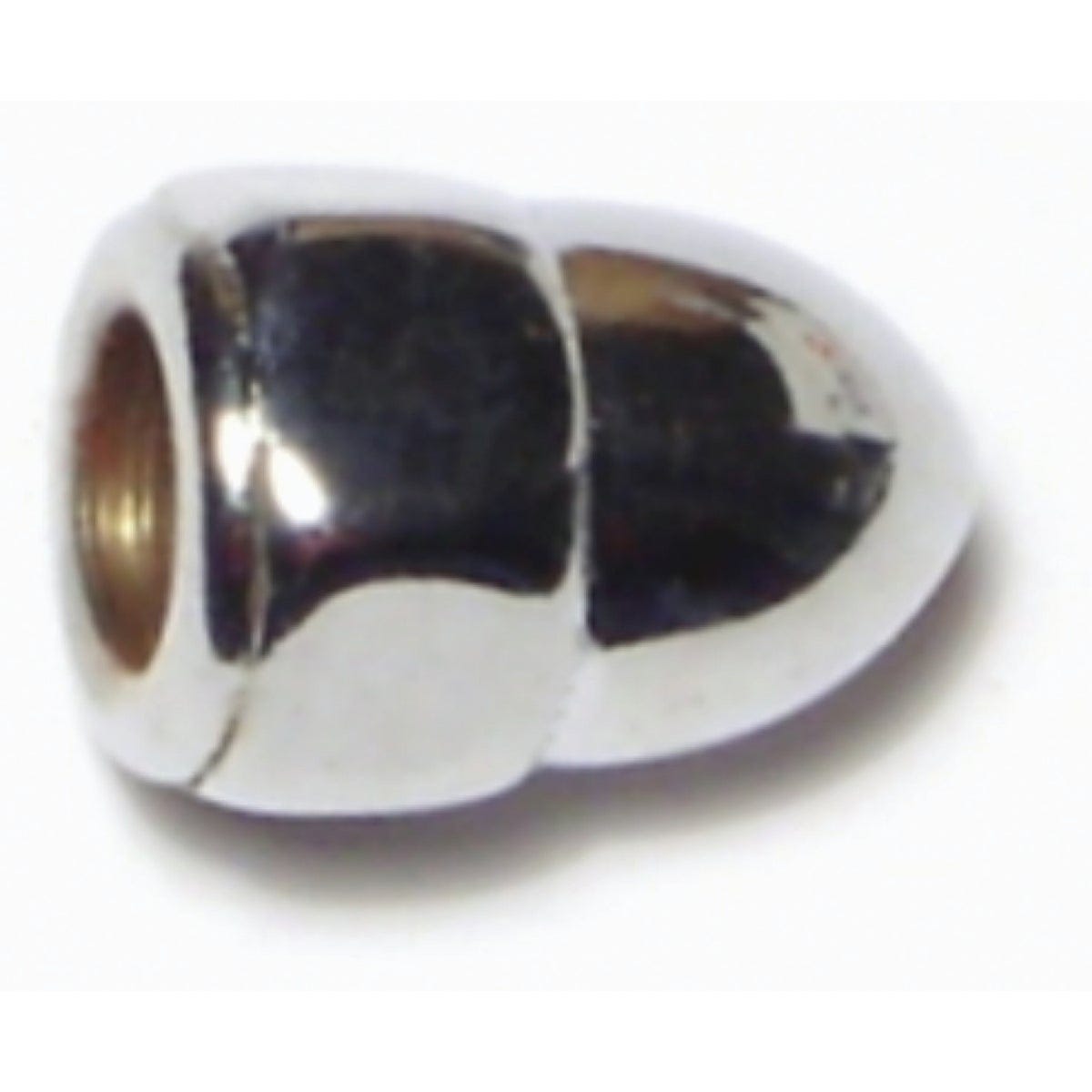 Midwest Fastener 1/4 In.-28 Chrome Plated Grade 2 / A307 Steel Fine Thread Acorn Cap Nuts (10 Ct.) Midwest Fastener 1/4 In.-28 Chrome Plated Grade 2 / A307 Steel Fine Thread Acorn Cap Nuts (10 Ct.)