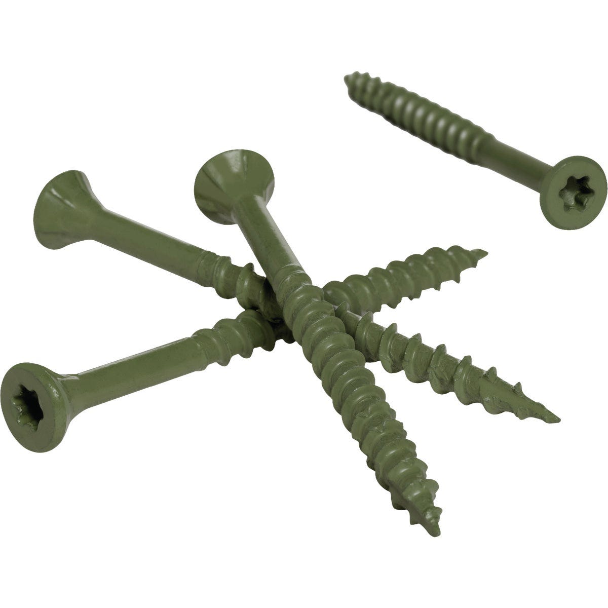 Hillman Deck Plus #10 x 3 In. Green Deck Screw (310-Count) - photo 2 Hillman Deck Plus #10 x 3 In. Green Deck Screw (310-Count) - photo 2