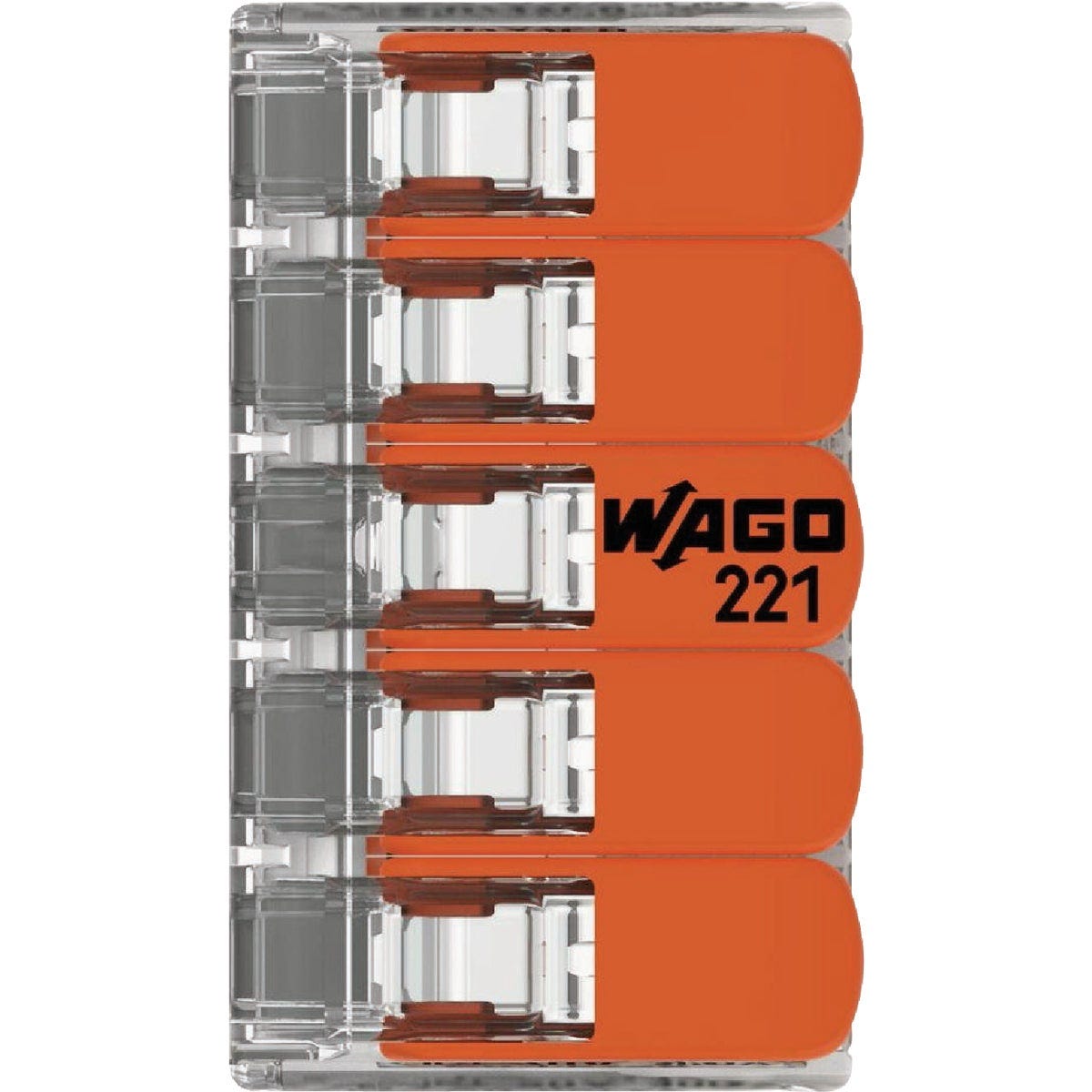 Wago 5-Wire 5-Port Lever Connector (25-Pack) - photo 3 Wago 5-Wire 5-Port Lever Connector (25-Pack) - photo 3
