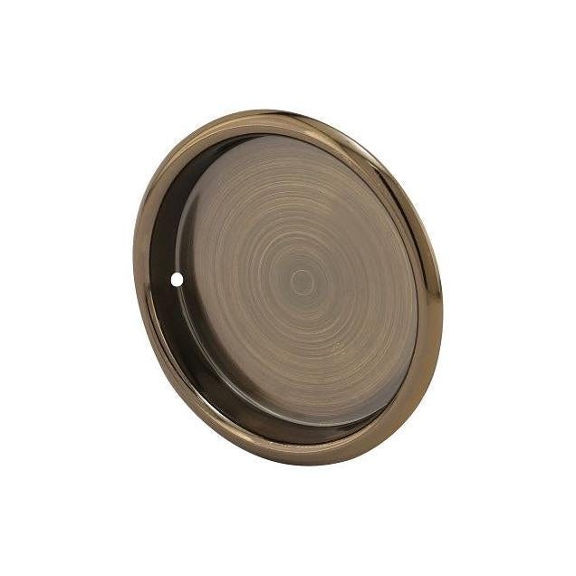 Prime-Line 2-1/8 In. Antique Brass-Plated Bypass Sliding Closet Door Pull Handle (2-Pack) Prime-Line 2-1/8 In. Antique Brass-Plated Bypass Sliding Closet Door Pull Handle (2-Pack)