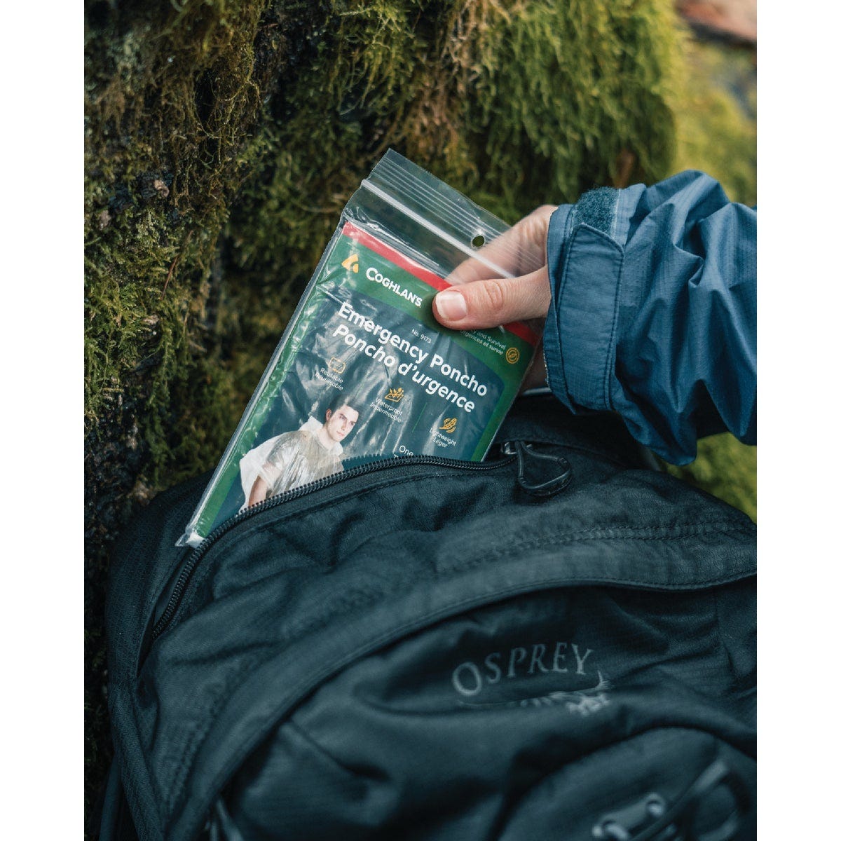 Coghlans 50 In. x 80 In. Emergency Rain Poncho - photo 3 Coghlans 50 In. x 80 In. Emergency Rain Poncho - photo 3
