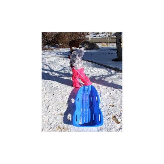 Slippery Racer 48 In. Red Xtreme Toboggan Snow Sled - photo 2 Slippery Racer 48 In. Red Xtreme Toboggan Snow Sled - photo 2