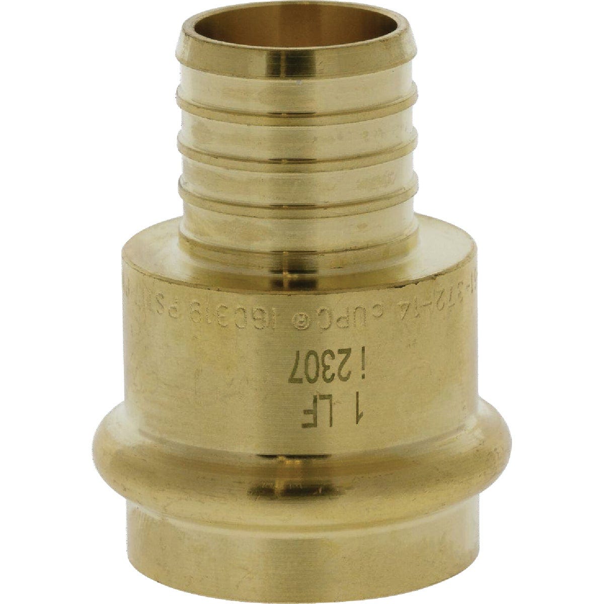 Nibco 1 In. Press x F1807 LF BR PEX Transition Fitting