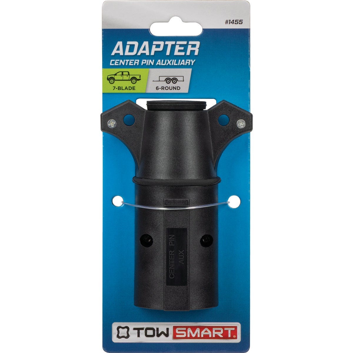 TowSmart 7-Blade to 6-Round Plug-In Adapter TowSmart 7-Blade to 6-Round Plug-In Adapter