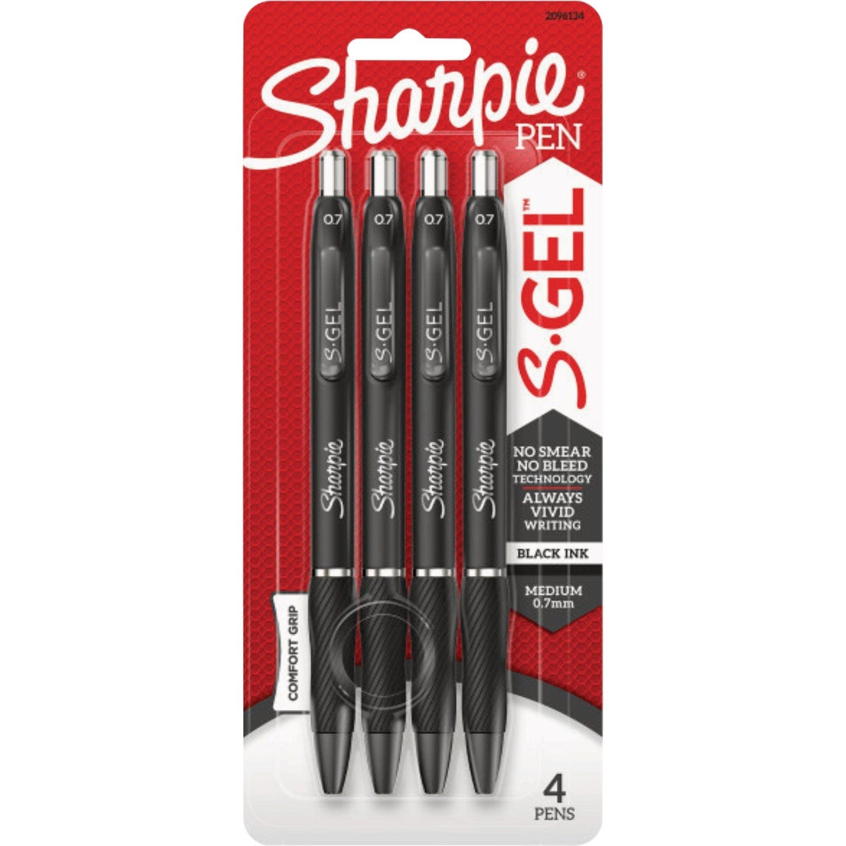 Sharpie Medium Point Black Gel Pen (4-Pack) - photo 3