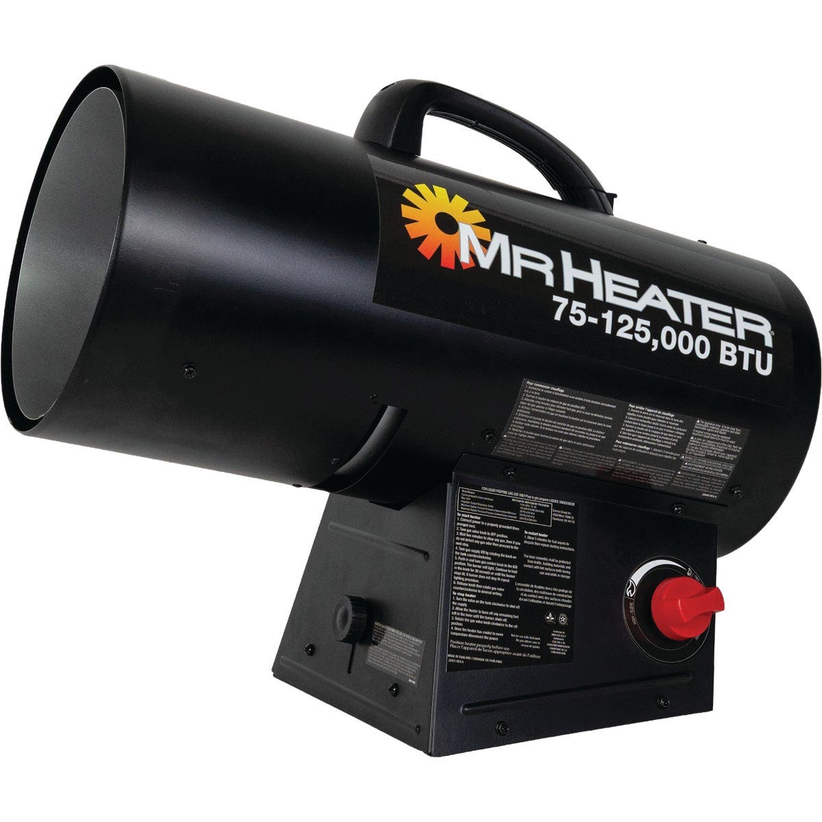 MR. HEATER 125,000 BTU Propane QBT Forced Air Heater MR. HEATER 125,000 BTU Propane QBT Forced Air Heater