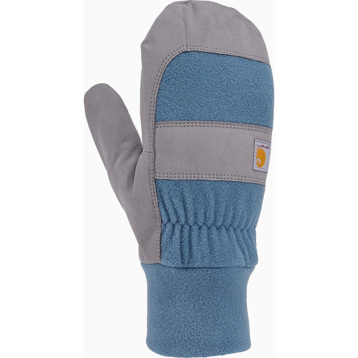 Carhartt Women's Large Thundercloud Grey Wind Fighter Fleece Work Mitt