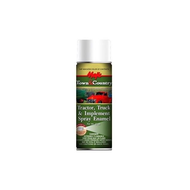 Majic Town & Country 12 Oz. Gloss White Tractor, Truck & Implement Spray Enamel Paint