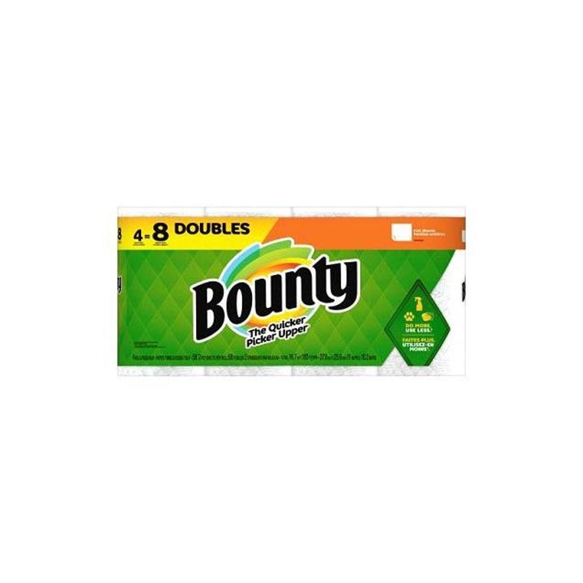 Bounty White Full Sheet Paper Towels (4 Double Rolls)