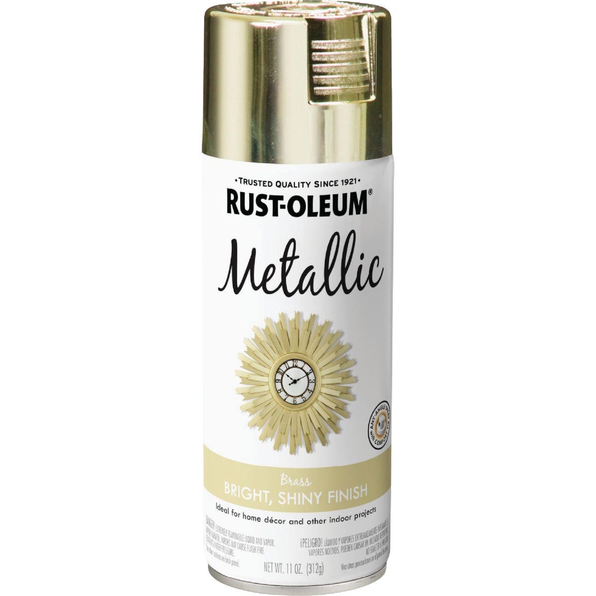 Rust-Oleum Specialty 11 Oz. Metallic Spray Paint, Brass - photo 2 Rust-Oleum Specialty 11 Oz. Metallic Spray Paint, Brass - photo 2