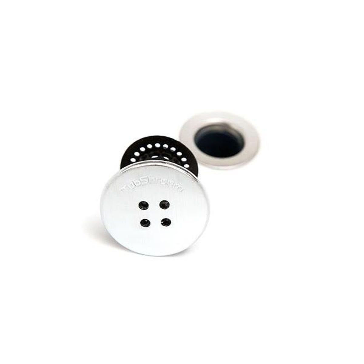 Tubshroom Black/Chrome Bathtub Drain Strainer - photo 4