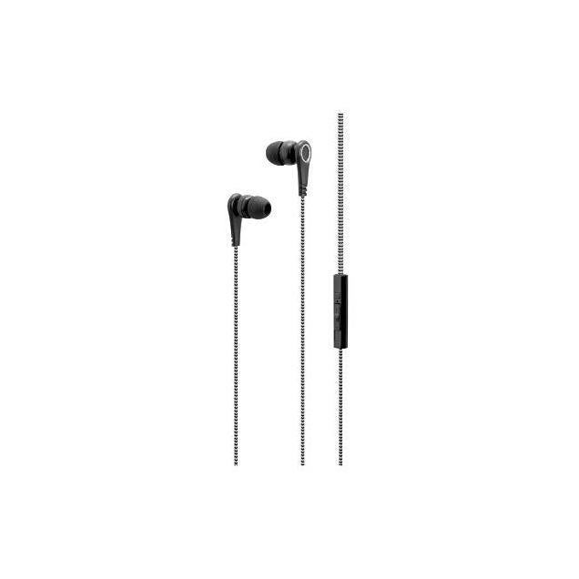 iLive Black Stereo Earbuds with Mic