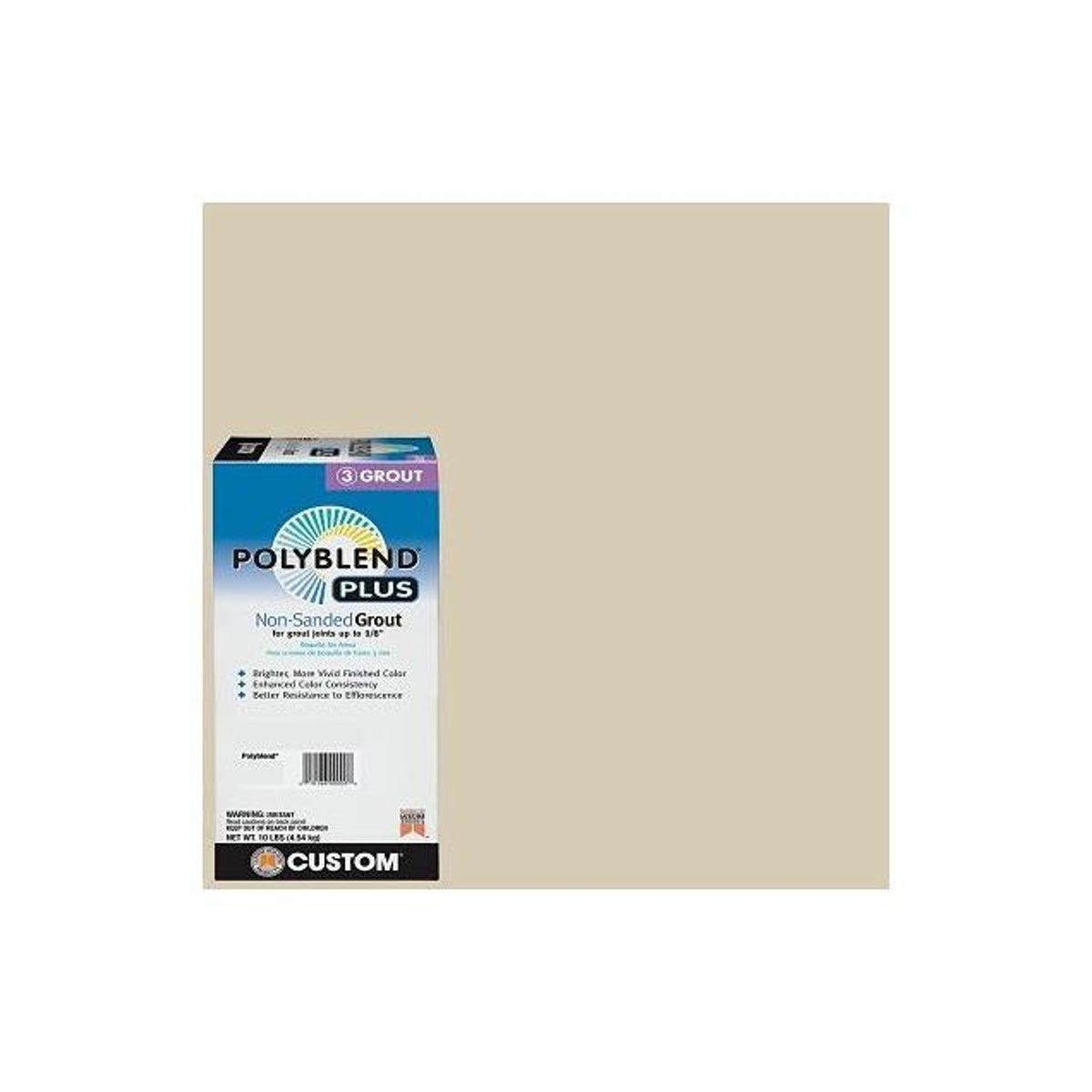 Custom Building Products PolyBlend Plus 10 Lb. Bone Non-Sanded Grout - photo 2