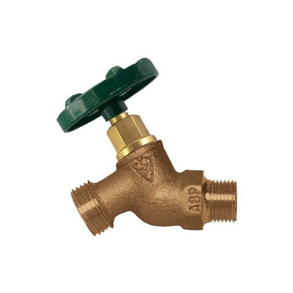 Arrowhead Brass 3/4 In. MIP x 3/4 In. Hose Thread Quick Turn Hose Bibb, Lead-Free
