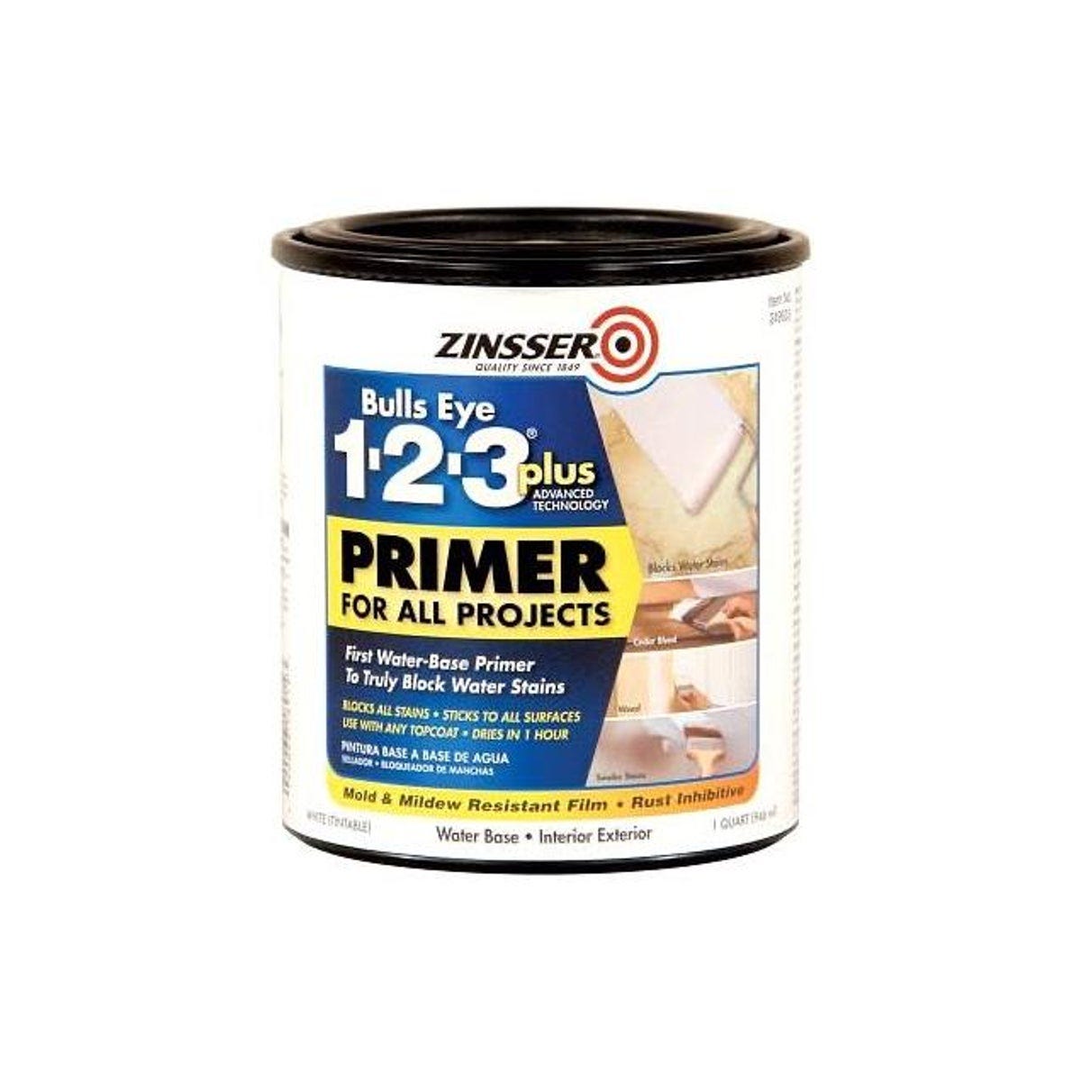 Zinsser Bulls Eye 1 Qt. 1-2-3 Plus Primer