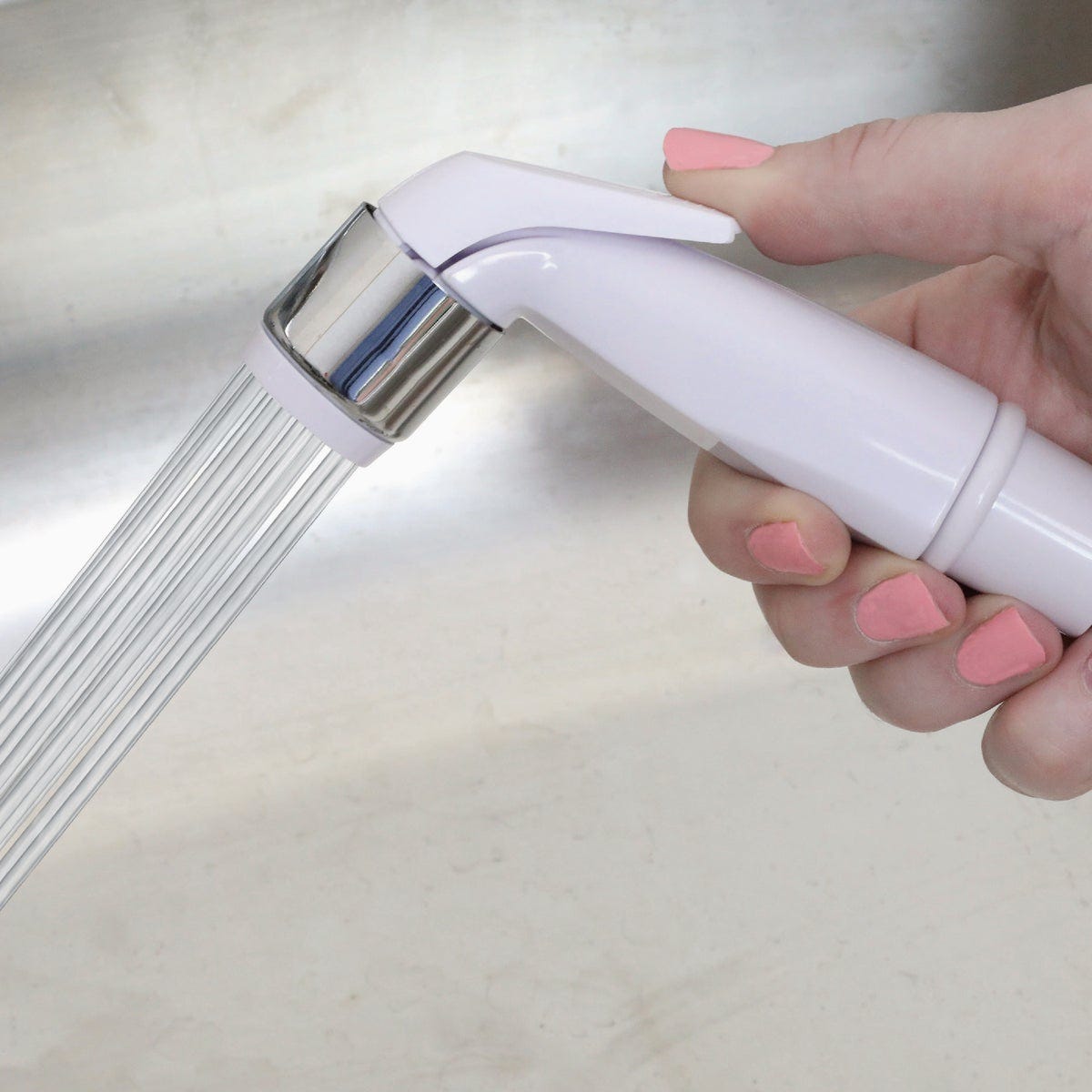 Danco White Economy Kitchen Side Sprayer Head with Guide - photo 2