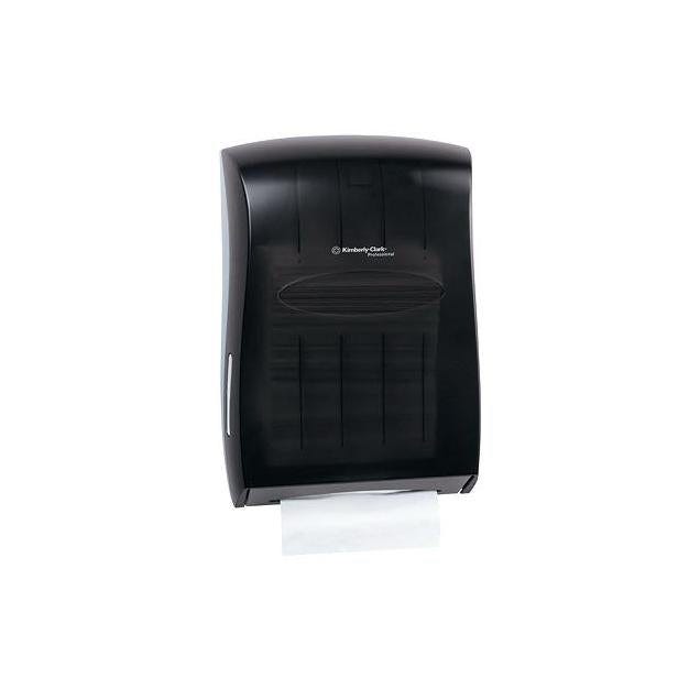 Kimberly-Clark Smoke Gray Plastic Universal Hand Towel Dispenser Kimberly-Clark Smoke Gray Plastic Universal Hand Towel Dispenser