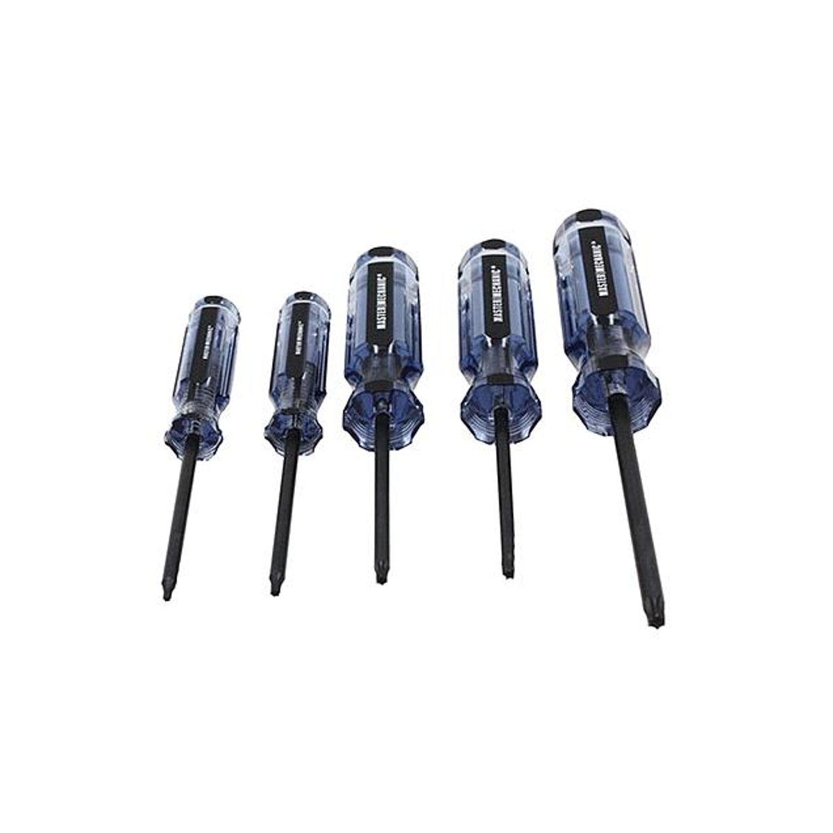 Master Mechanic 5-Piece Torx Screwdriver Set Master Mechanic 5-Piece Torx Screwdriver Set
