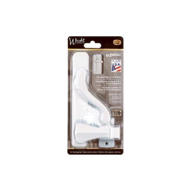 Wright Products Bayfield Surface Door Latch, White