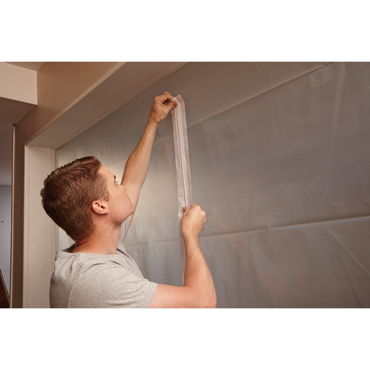 Homax Cinchtite 7 Ft. Tarp Zipper Door - photo 6
