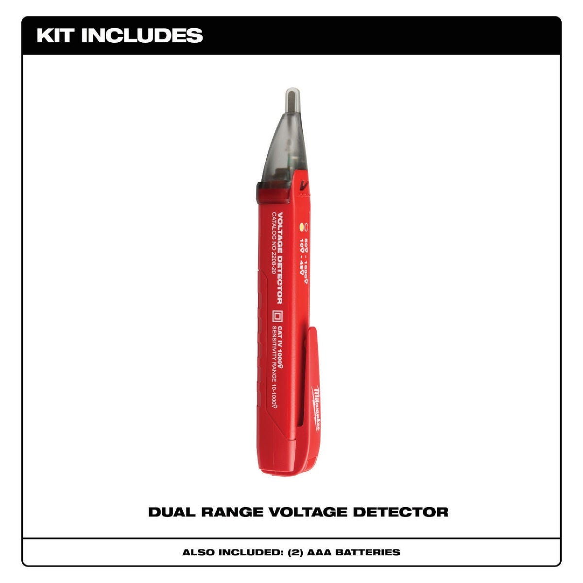 Milwaukee Dual Range Voltage Detector - photo 3
