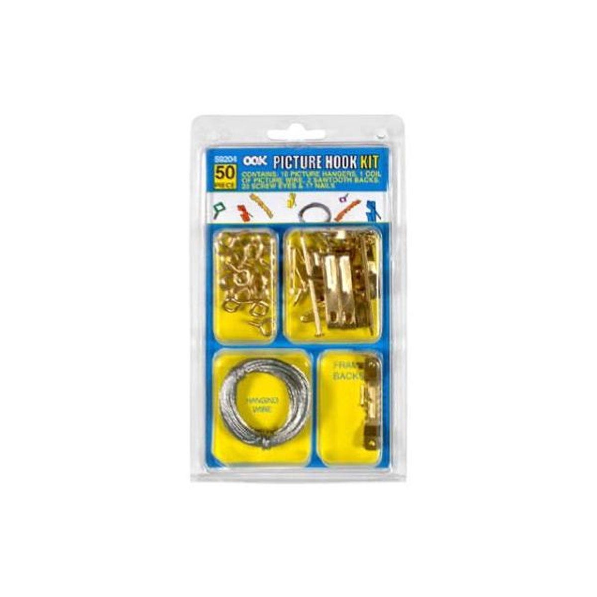 Hillman Picture Hanging Kit Assortment (50-Piece) Hillman Picture Hanging Kit Assortment (50-Piece)