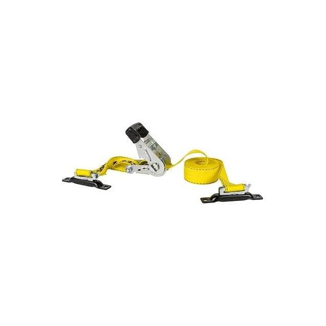 Keeper 1.75 In. x 15 Ft. Logistics Ratchet Tie Down with 2 E-track Fittings