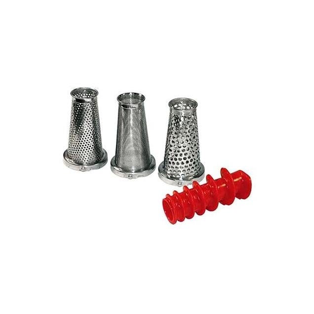 Weston Manual Food Strainer & Sauce Maker Accessory Kit (4-Piece)