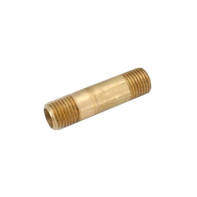 Anderson Metals 1/8 x 1-1/2 In. Lead-Free Yellow Brass Nipple