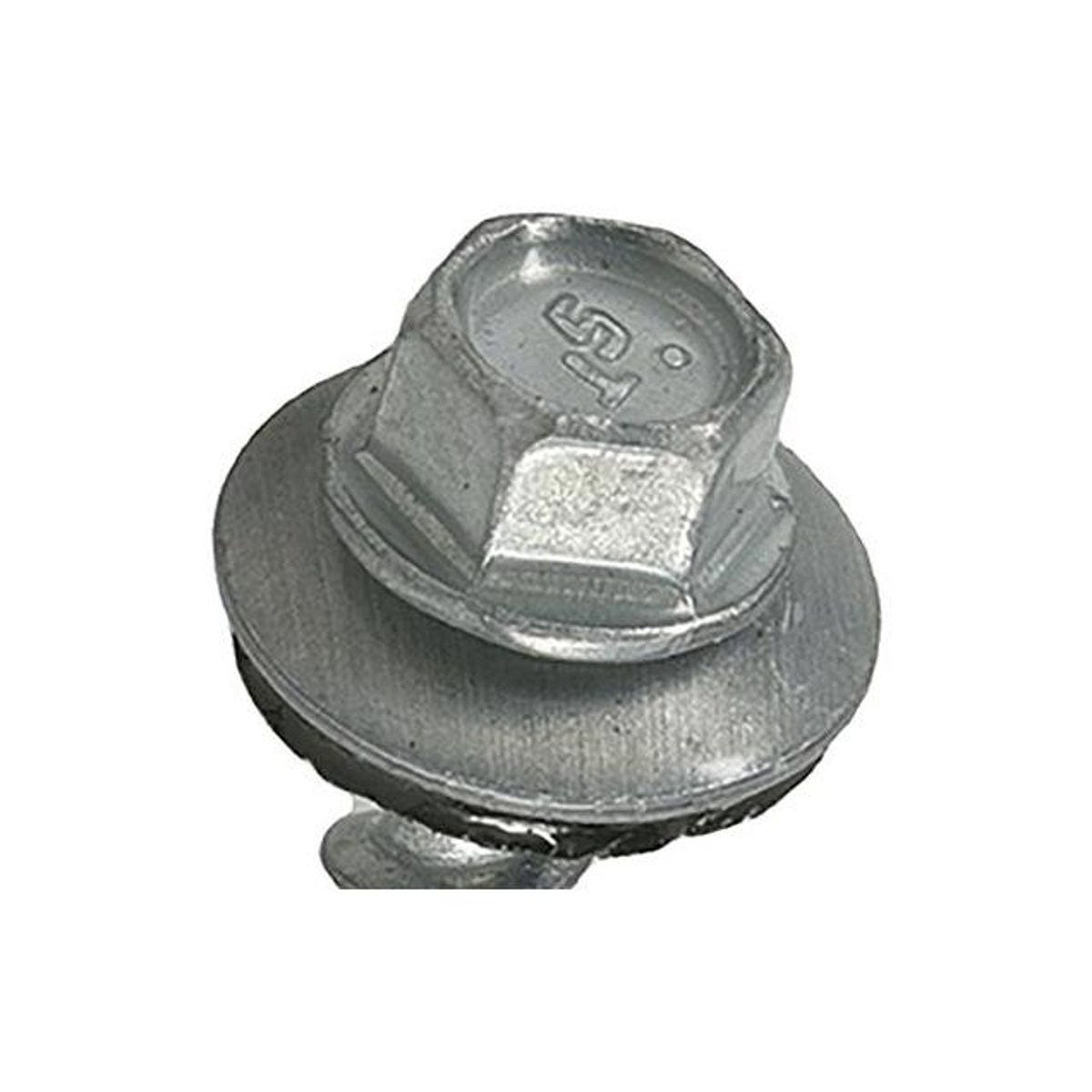 Hillman Power Pro #10 x 1.5 In. 250-Ct. Clear Metal to Wood Self-Drilling Roofing Screws