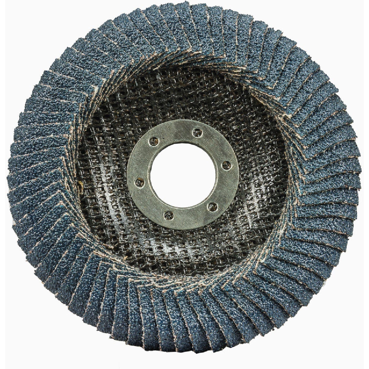 Forney 4-1/2 In. x 7/8 In. 60-Grit Type 27 Curved Edge Flap Disc - photo 4