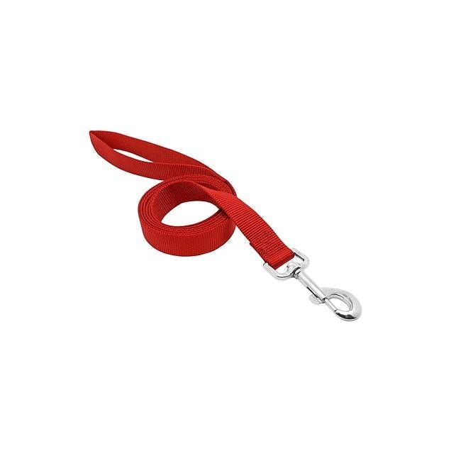 Pet Expert 1 In. x 6 Ft. Red Nylon Dog Leash