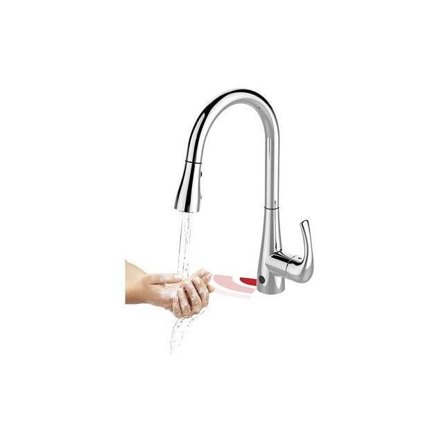 Keeney Chrome Motion-Sensor Kitchen Faucet With Pull-Down Spray - photo 2 Keeney Chrome Motion-Sensor Kitchen Faucet With Pull-Down Spray - photo 2