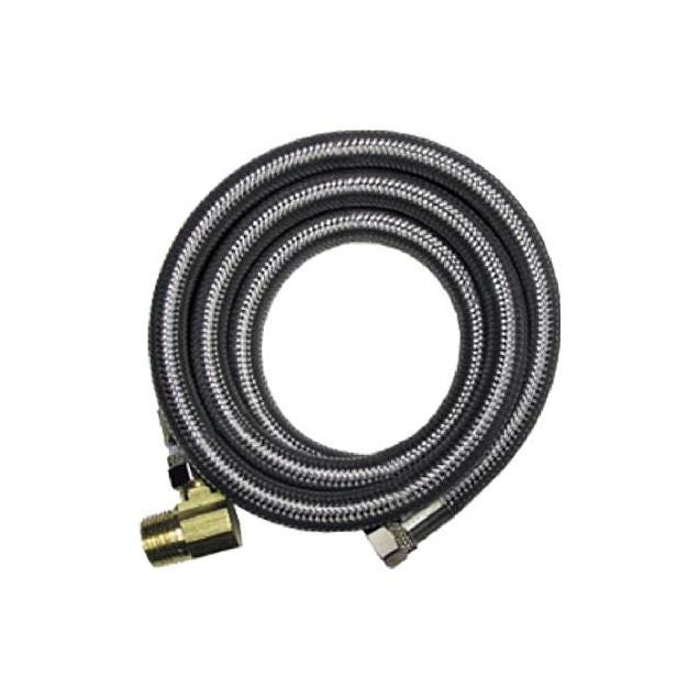 Homewerks Worldwide 3/8 In. x 1/2 In. x 60 In. Stainless Steel Dishwasher Connector Homewerks Worldwide 3/8 In. x 1/2 In. x 60 In. Stainless Steel Dishwasher Connector