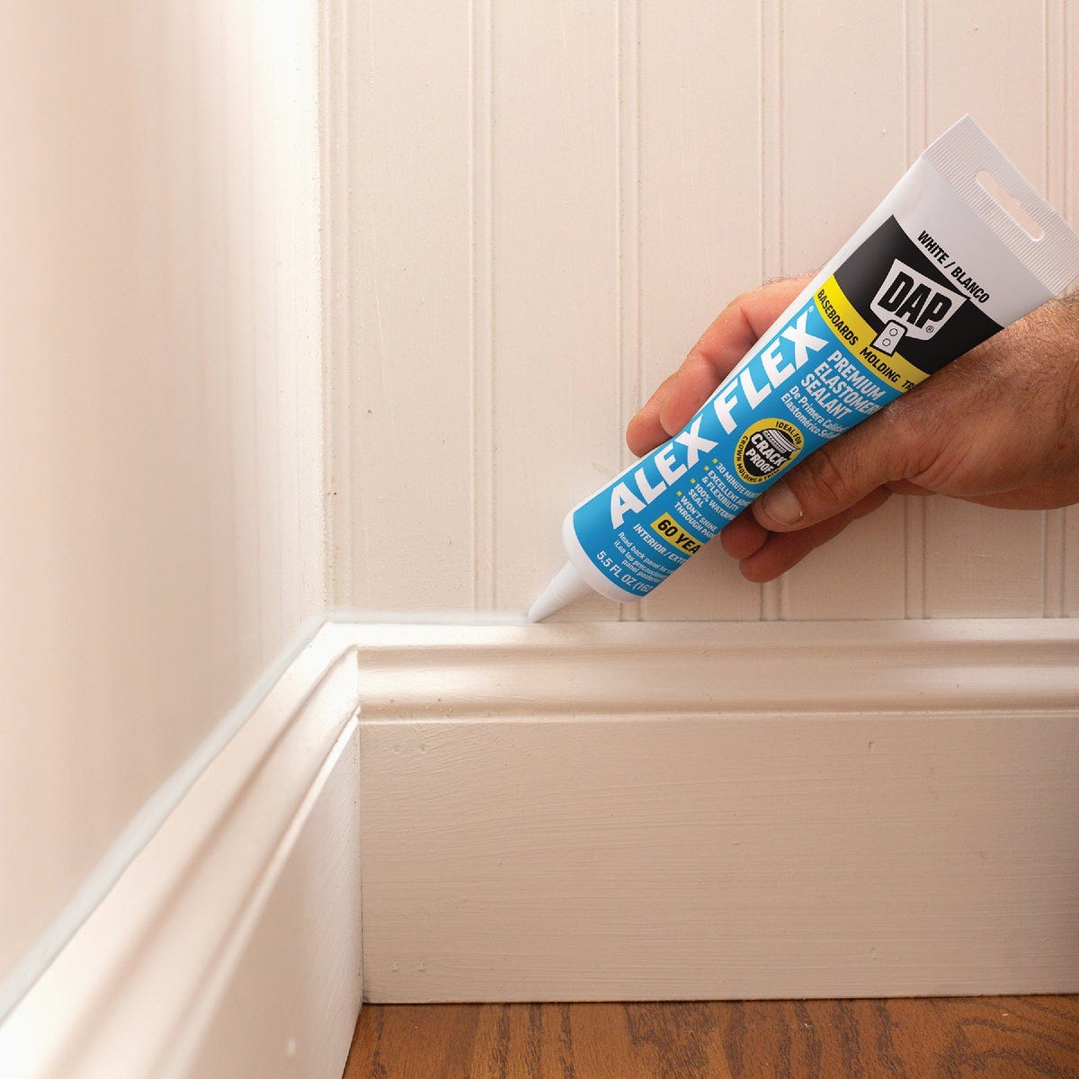 Dap Alex Flex 5.5 Oz. Premium Molding & Trim Acrylic Latex Siliconized Sealant, White - photo 6 Dap Alex Flex 5.5 Oz. Premium Molding & Trim Acrylic Latex Siliconized Sealant, White - photo 6