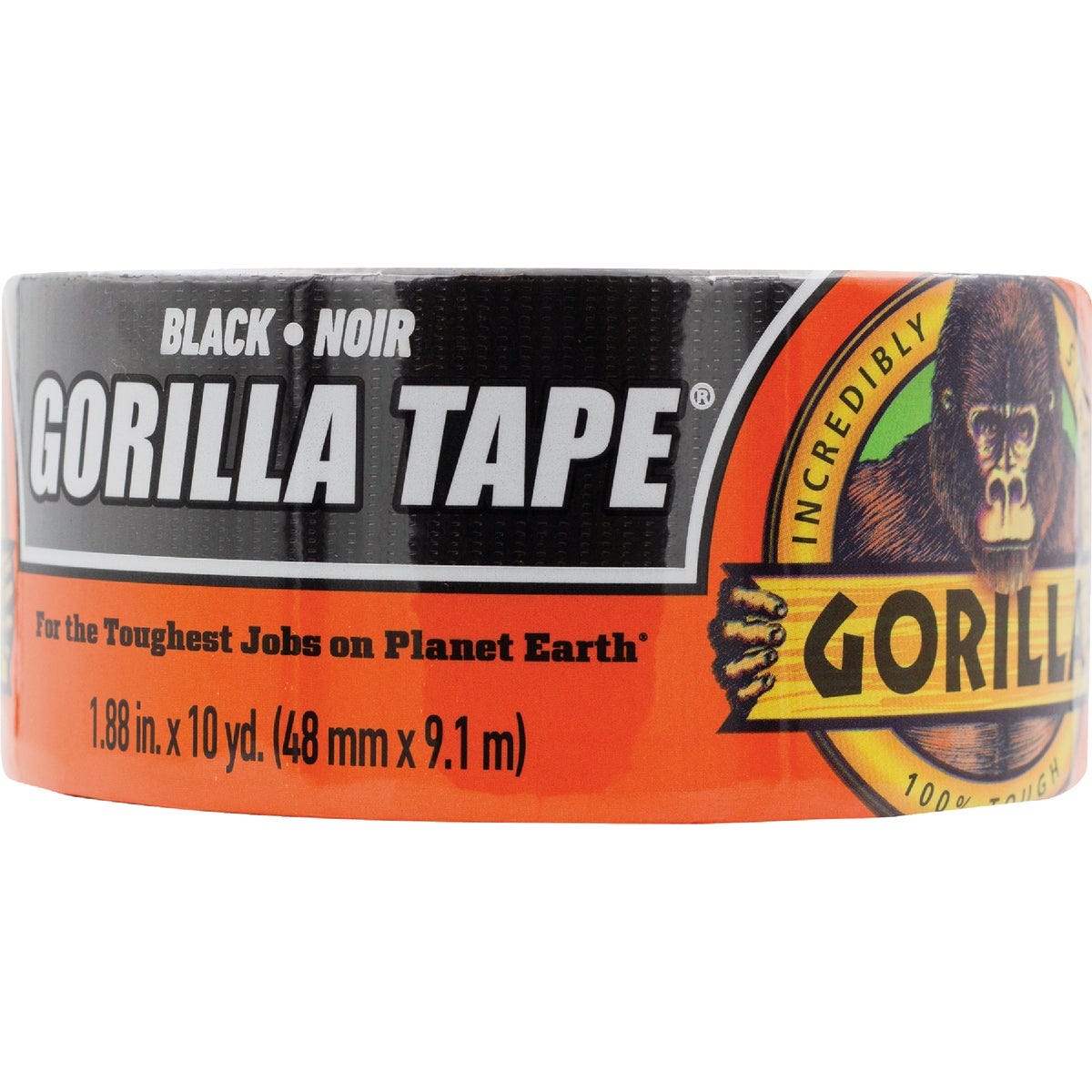 Gorilla 1.88 In. x 10 Yd. Heavy-Duty Duct Tape, Black - photo 2 Gorilla 1.88 In. x 10 Yd. Heavy-Duty Duct Tape, Black - photo 2