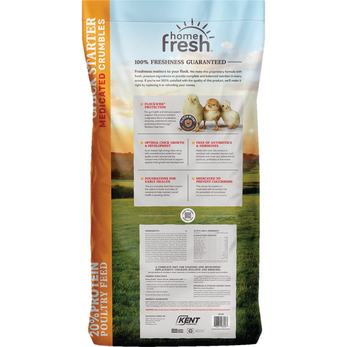 Kent Home Fresh 50 Lb. Poultry Starter Crumble - photo 2