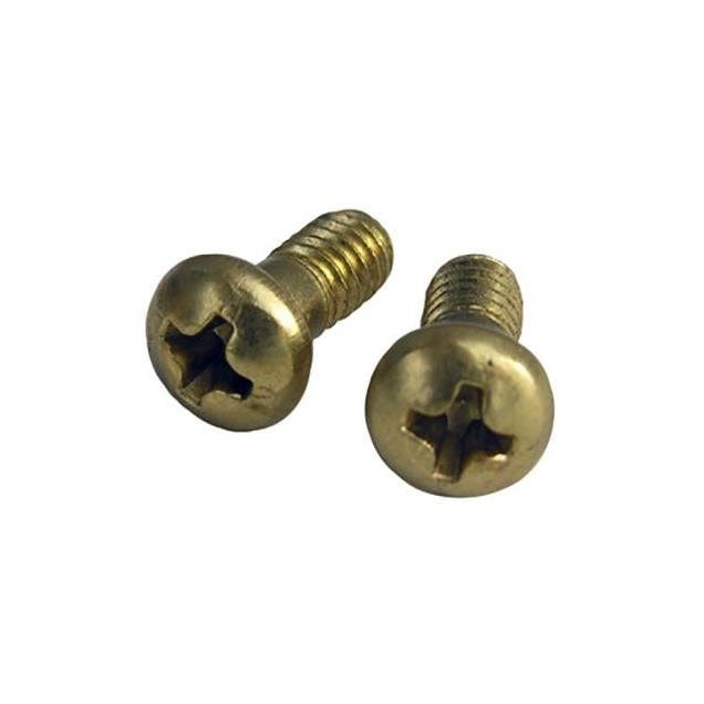 Lasco 3/8 In. L x 8-32 Thread Brass Faucet Bibb Screw (2-Ct.)