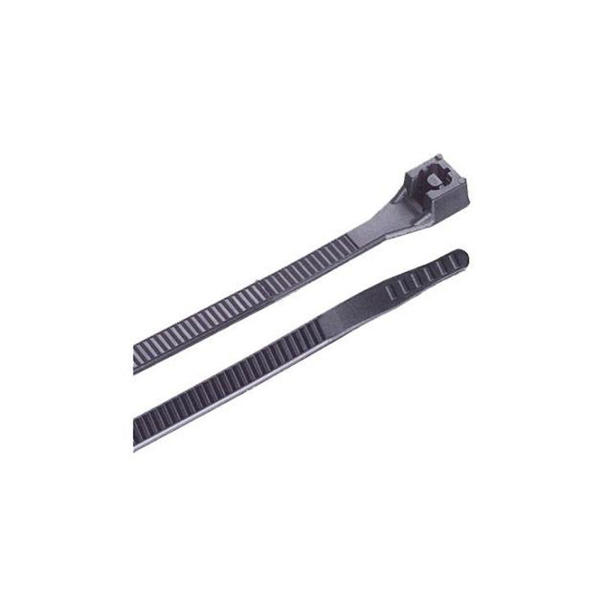 Gardner Bender 11 In. Black Xtreme Temperature Cable Tie (20-Pack)