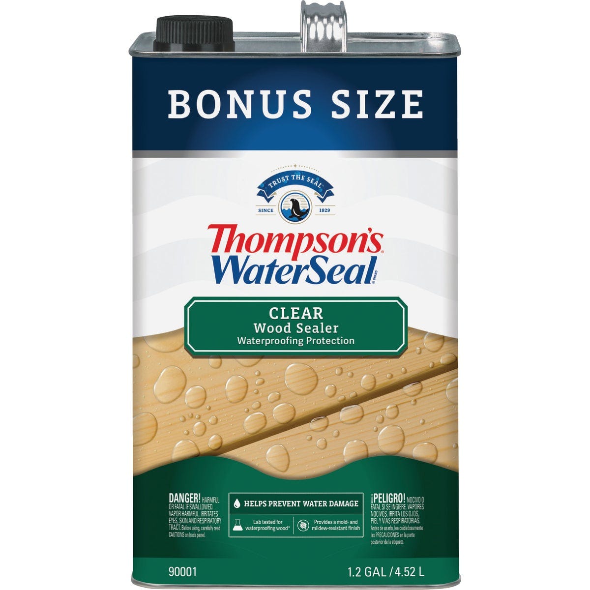 Thompsons WaterSeal 1.2 Gal. Clear Wood Sealer - photo 2