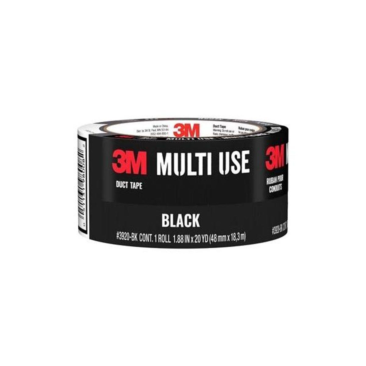 Scotch 1.88 In. x 20 Yd. Black Duct Tape