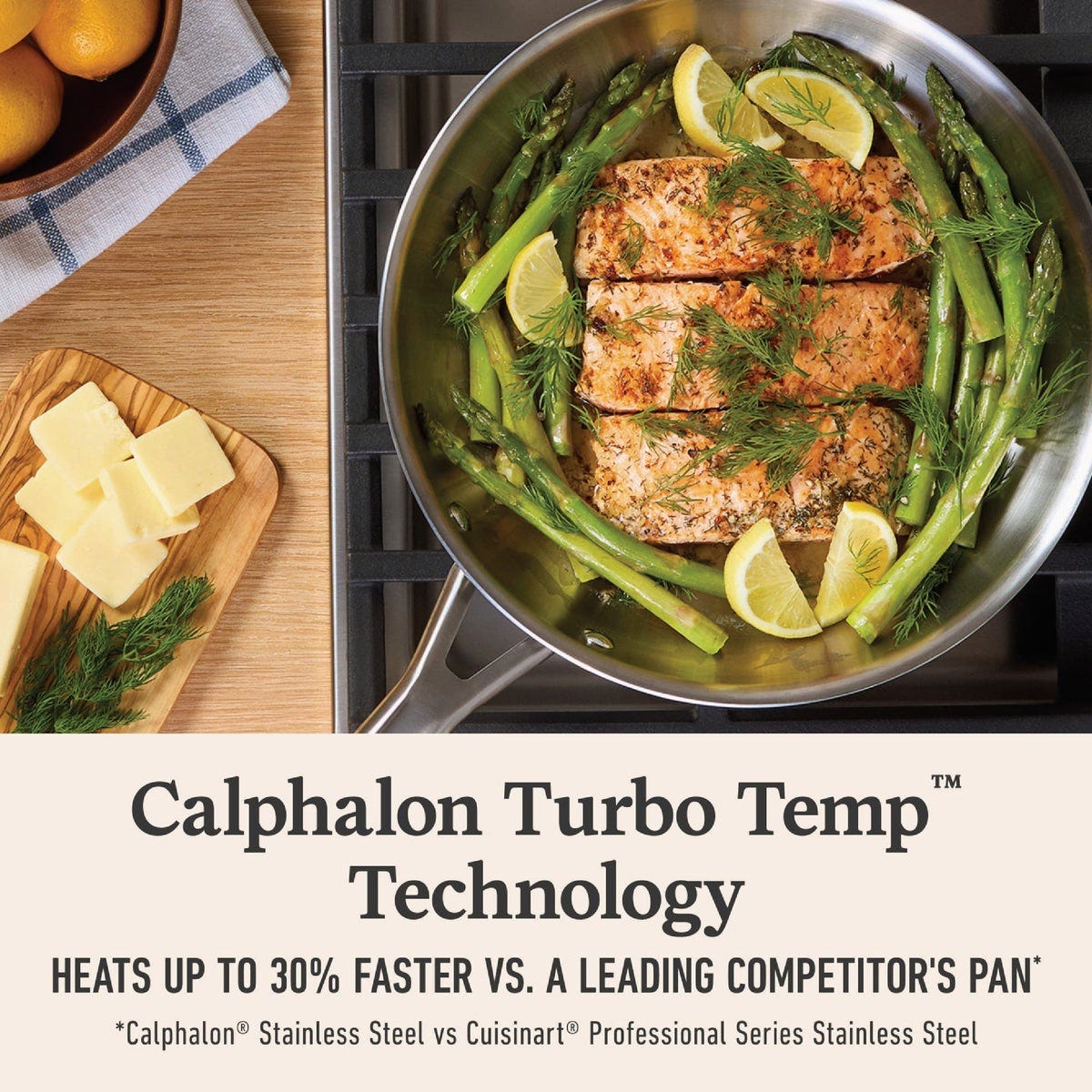 Calphalon Stainless Steel 6-Piece Cookware Set, Silver - photo 6
