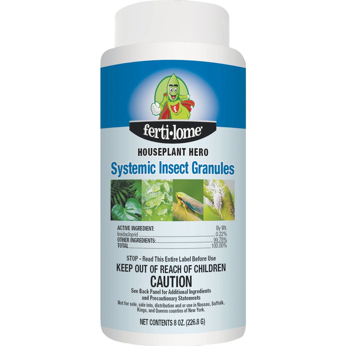Ferti-lome Houseplant Hero 8 Oz. Systemic Insect Granules Ferti-lome Houseplant Hero 8 Oz. Systemic Insect Granules