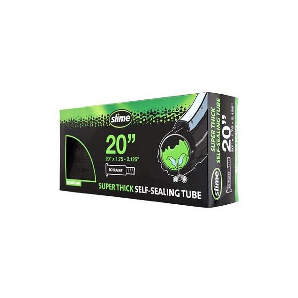 Slime 20 In. x 1.75 In. to 2.125 In. Self-Sealing Bicycle Tubes