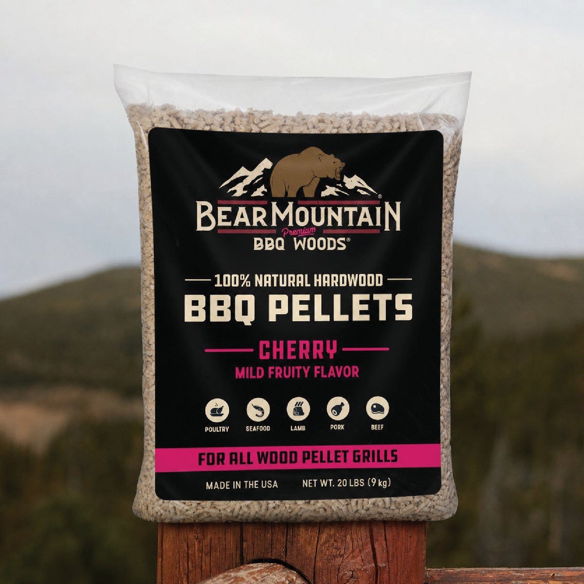 Bear Mountain BBQ Premium Woods 20 Lb. Cherry Wood Pellet - photo 4