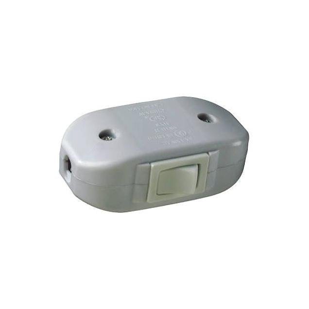 Legrand Pass & Seymour 6A 120V White Heavy-Duty Feed Thru Cord Switch