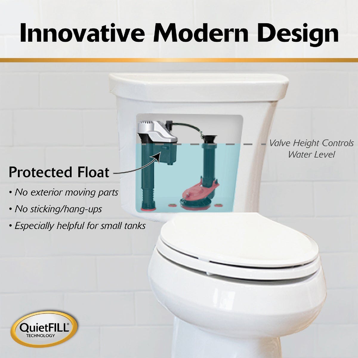 Korky Complete Universal Toilet Repair Kit - photo 7