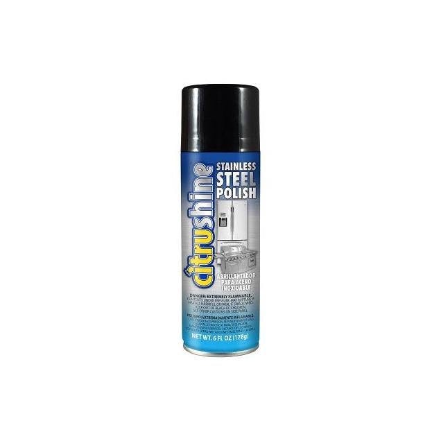 CitruShine 6 Oz. Aerosol Spray Stainless Steel Polish CitruShine 6 Oz. Aerosol Spray Stainless Steel Polish