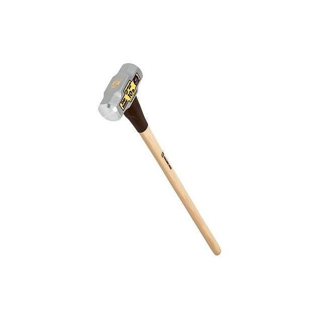 Collins 10 Lb. Double-Faced Sledge Hammer with 36 In. Hickory Handle Collins 10 Lb. Double-Faced Sledge Hammer with 36 In. Hickory Handle