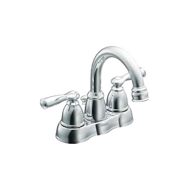 Moen Banbury Chrome 2-Handle High-Arc Bathroom Faucet Moen Banbury Chrome 2-Handle High-Arc Bathroom Faucet